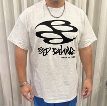 T-SHIRT - Bad Balance (полный круг)св.серый
