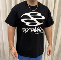 T-SHIRT - Bad Balance (полный круг) черный