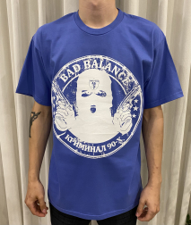 T-SHIRT - Криминал 90-х св. синий